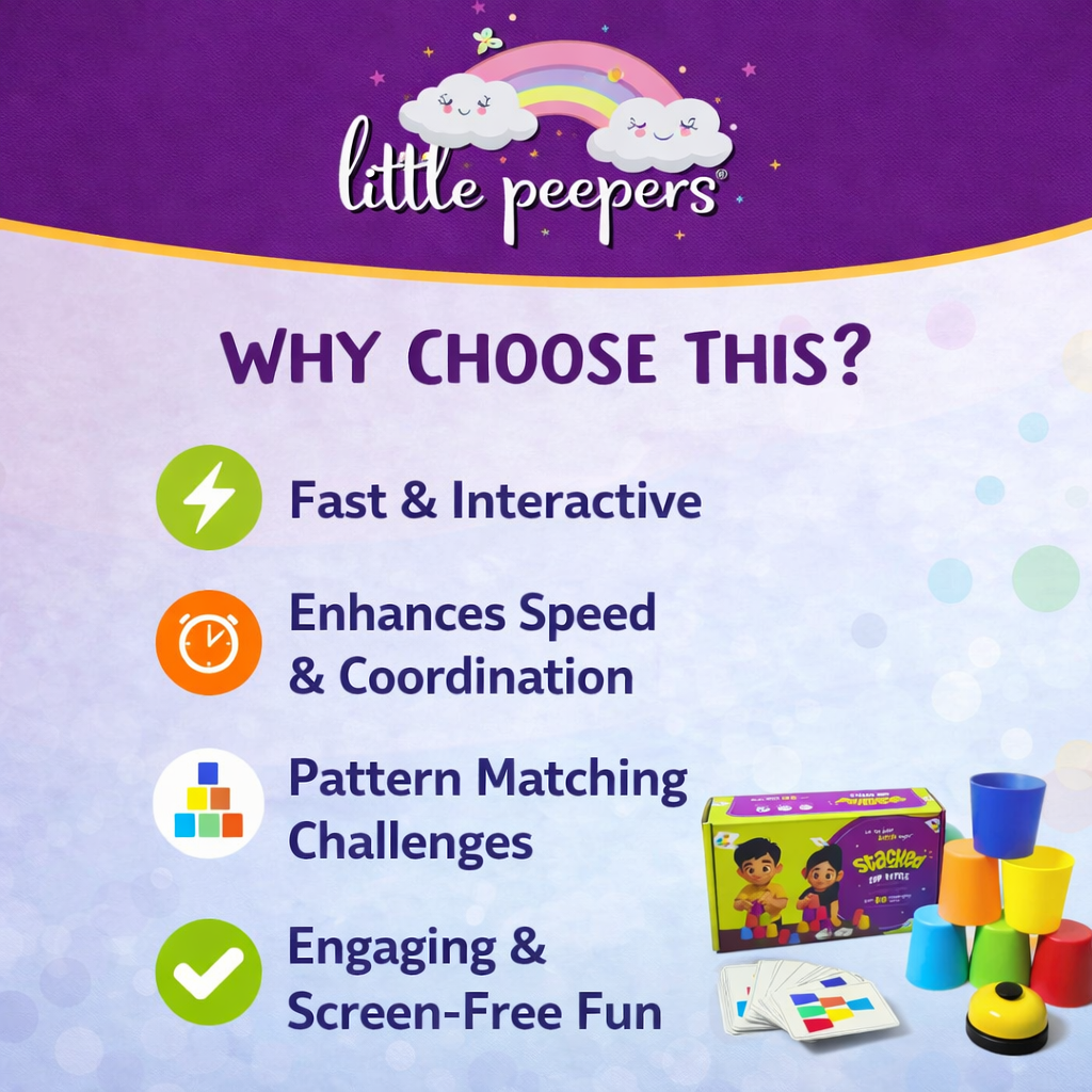 Stacked Cup Battle – Speed & Skill Game for Kids