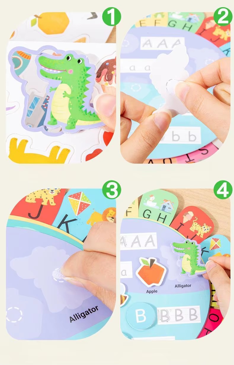 Alphabet Pen Control Learning Toy for Kids