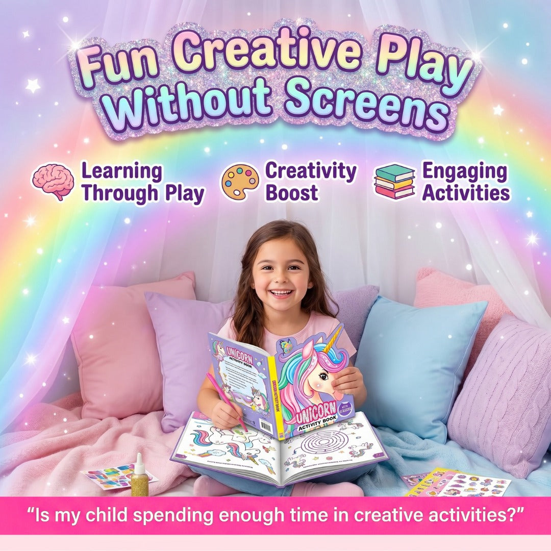 Unicorn Activity Book with Stickers