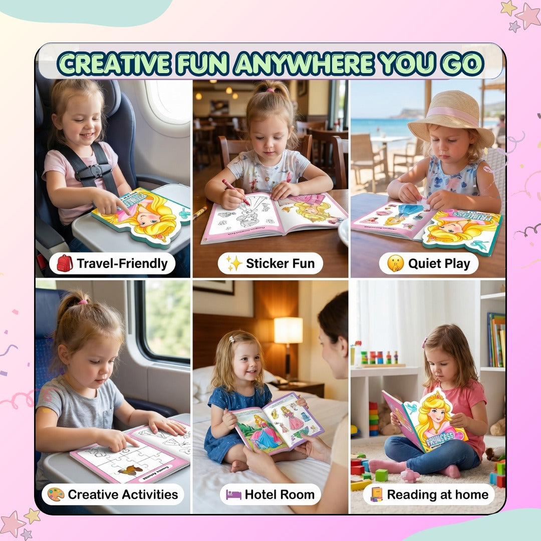Princess Activity Book with Stickers