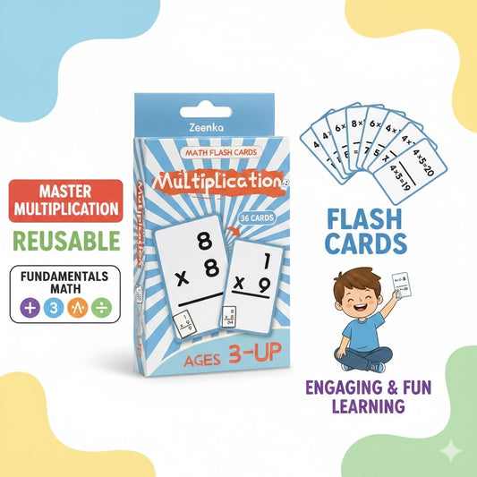 Arithmeti Flash Cards – Early Learning Educational Set (Ages 3+)
