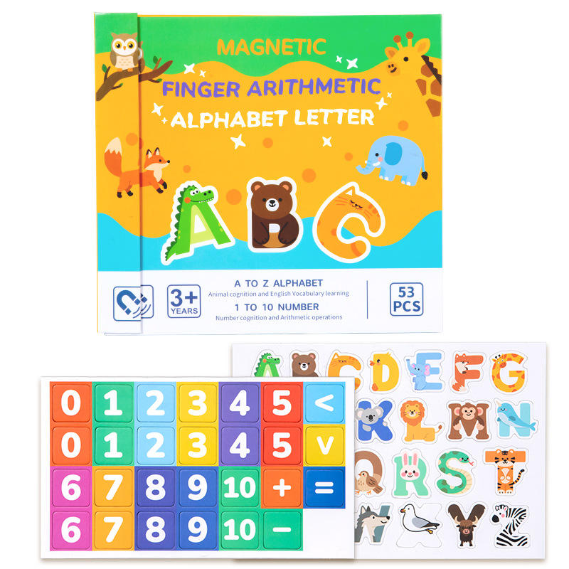 Magnetic Finger Arithmetic & Alphabet Learning Set