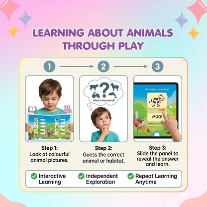 Animal World – Slide and See Board Book