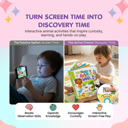 Animal World – Slide and See Board Book
