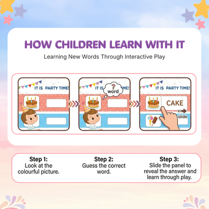 First Words – Slide and See Board Book