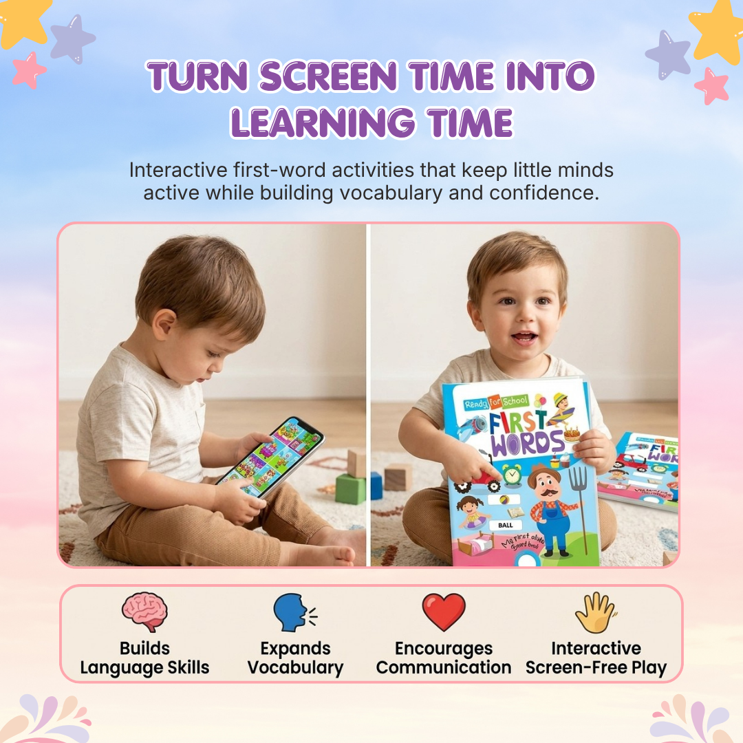 First Words – Slide and See Board Book