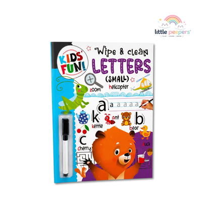 Little Peepers Wipe & Clean Small Letters Activity Book