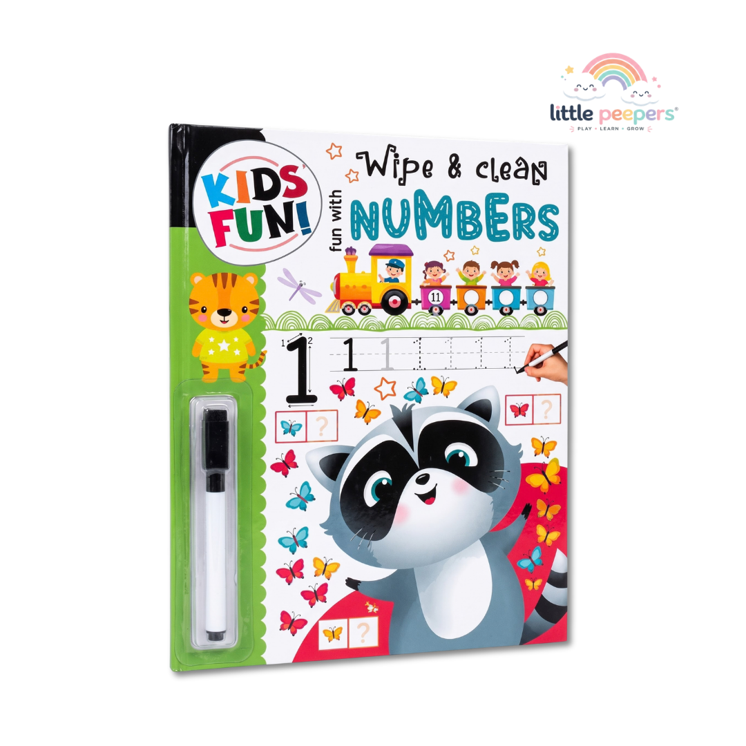 Little Peepers Wipe & Clean Numbers Activity Book