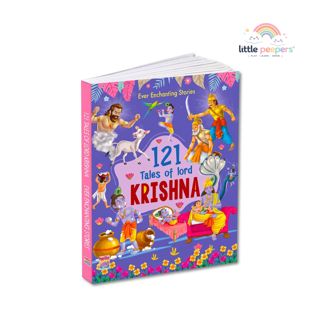 121 Tales of Lord Krishna – A Magical Journey of Stories & Wisdom