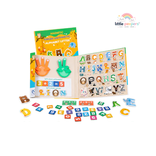 Finger Arithmetic Learning Set | Smart Math Learning Through Play | Improve Focus & Number Skills | Ages 3+