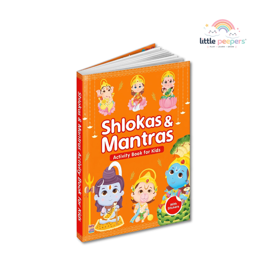 Shlokas & Mantras Activity Book for Kids