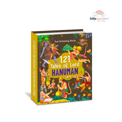 121 Hanuman Tales | Illustrated Bedtime Story Book | Ages 3+