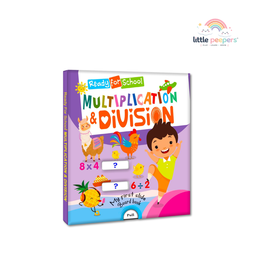 Multiplication & Division – Slide and See Board Book
