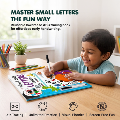 Little Peepers Wipe & Clean Small Letters Activity Book