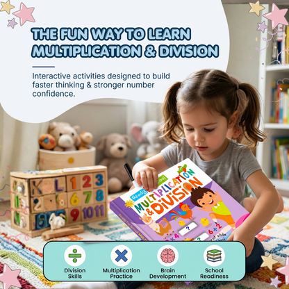 Multiplication & Division – Slide and See Board Book