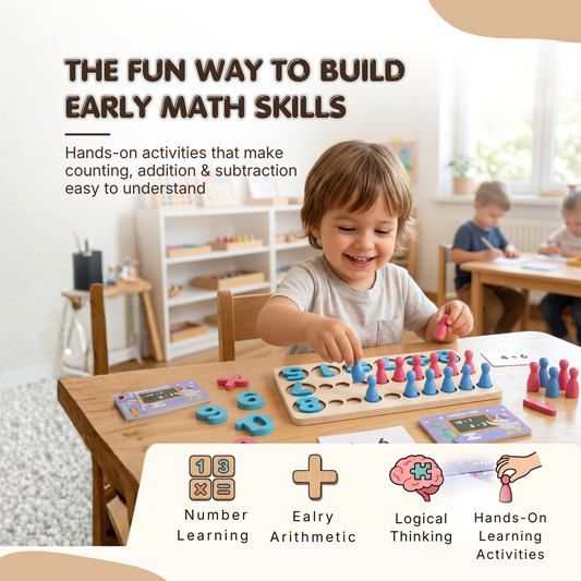 Smart Arithmetic Learning Set | Fun Hands-On Number Learning | Ages 3+