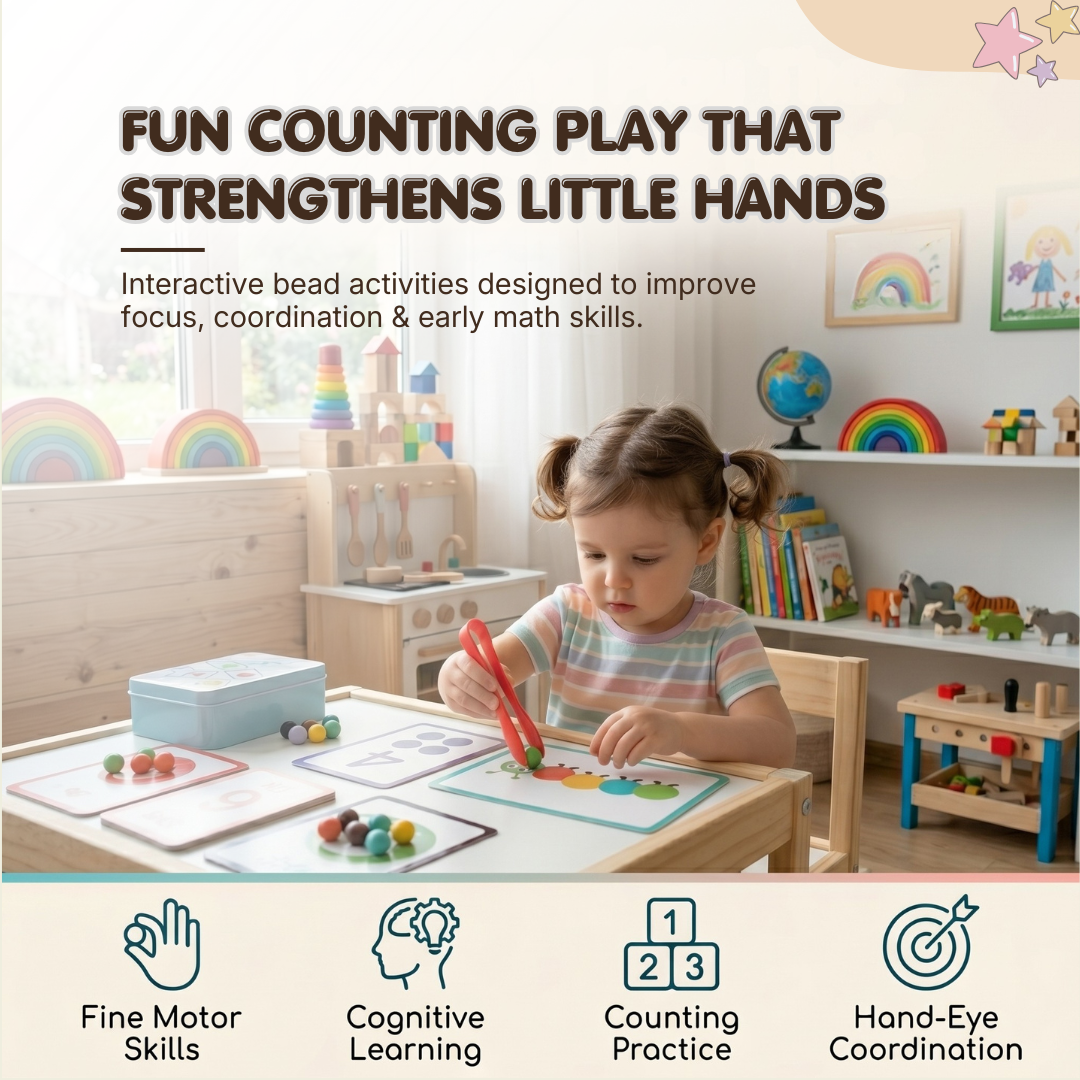 Counting & Color Matching Game | Smart Learning Through Play | Ages 3+