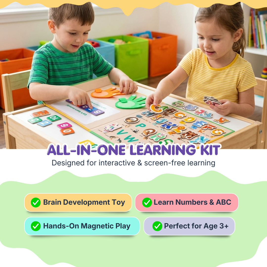 Finger Arithmetic Learning Set | Smart Math Learning Through Play | Improve Focus & Number Skills | Ages 3+