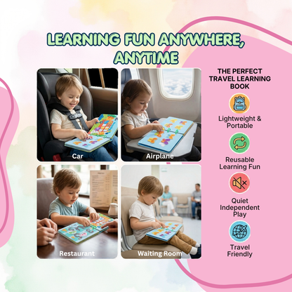 Fun Learning Activity Book | Hands-On Brain Development | Ages 3+