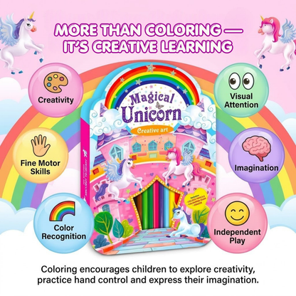 Magical Unicorn Creative Art – Product Description