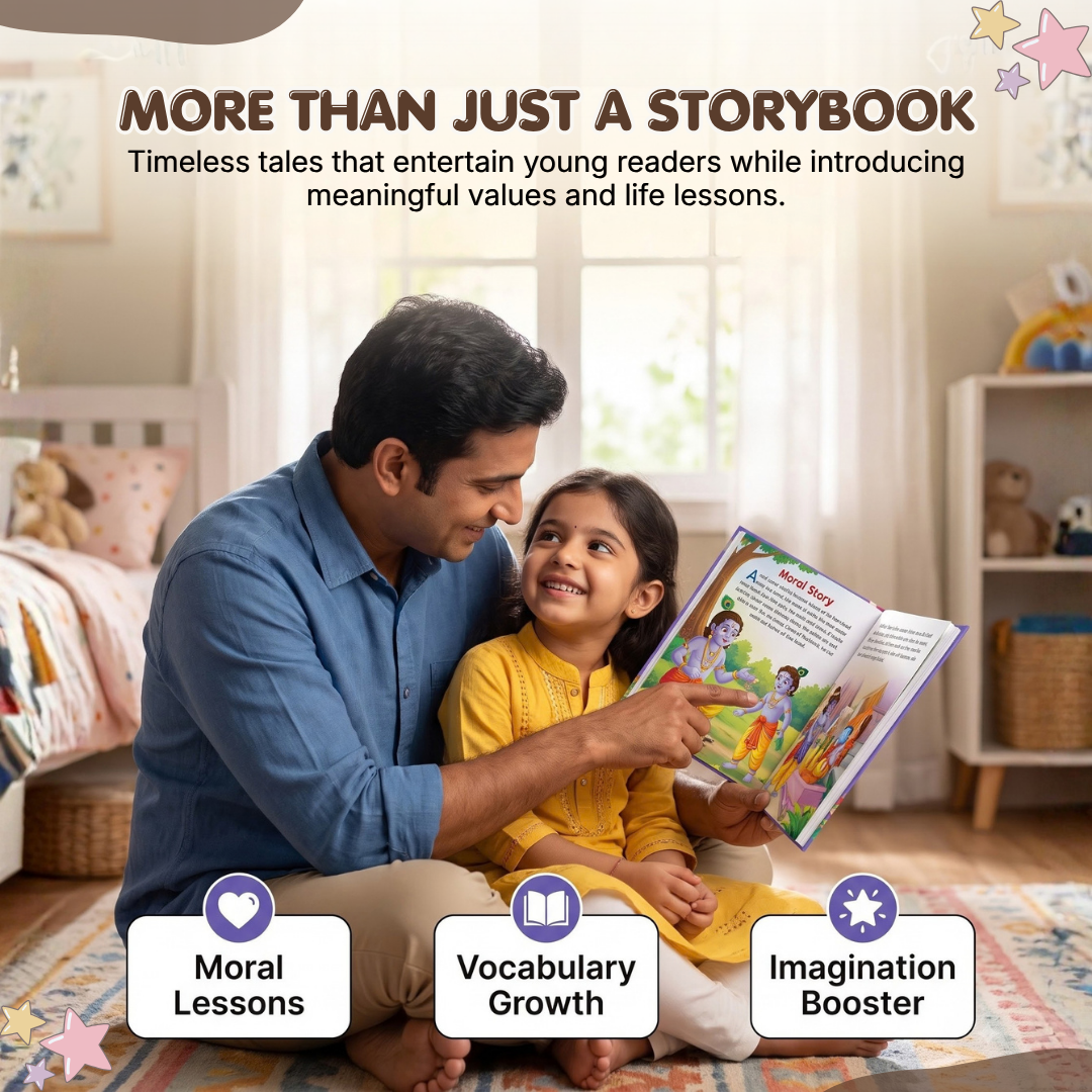 121 Tales of Lord Krishna – A Magical Journey of Stories & Wisdom