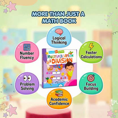 Multiplication & Division – Slide and See Board Book
