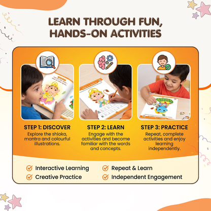 Shlokas & Mantras Activity Book for Kids