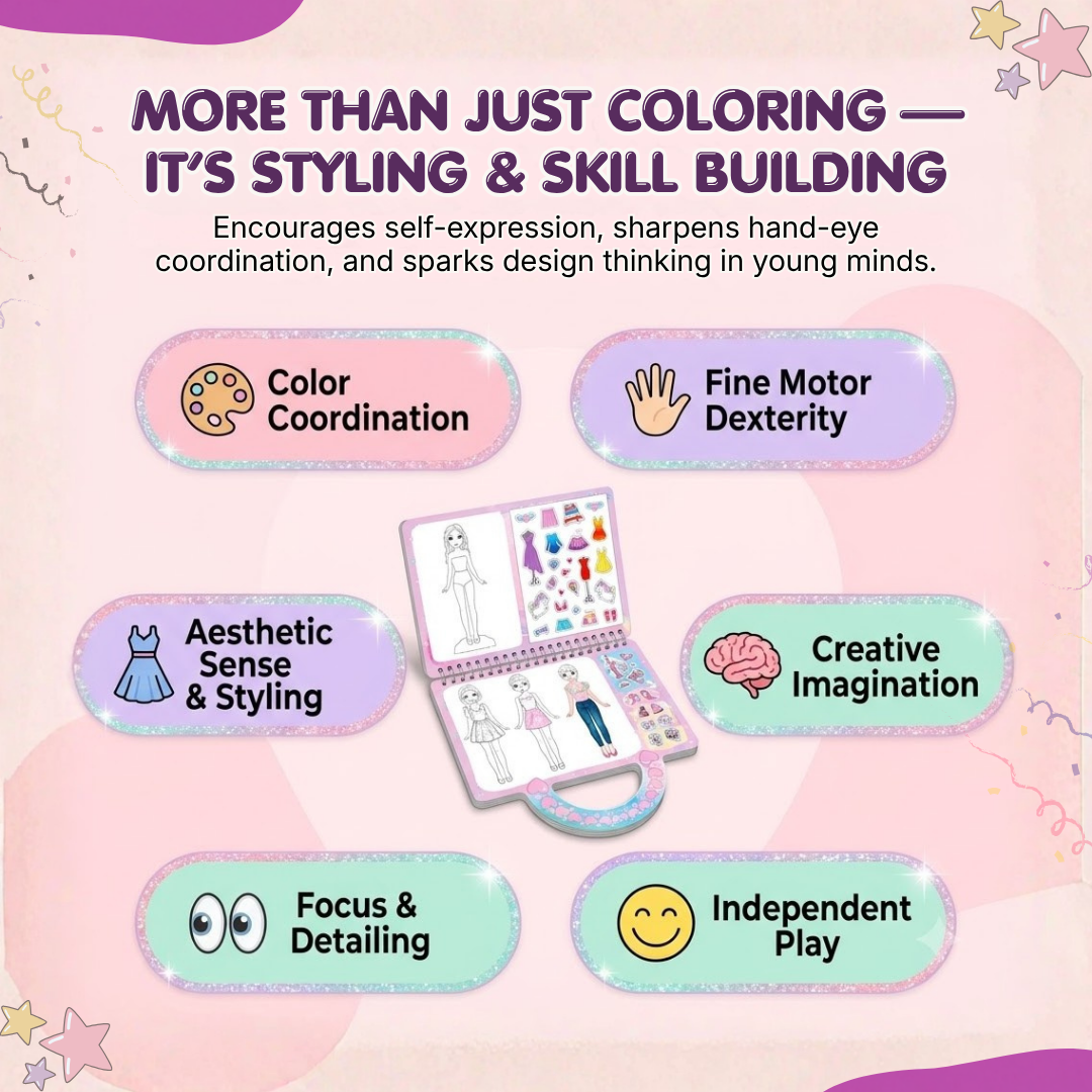 My Fashion Coloring Bag