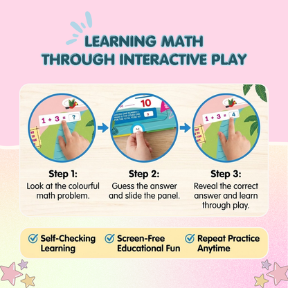 Addition and Subtraction- Slide and See Board Book