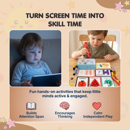 Counting & Color Matching Game | Smart Learning Through Play | Ages 3+