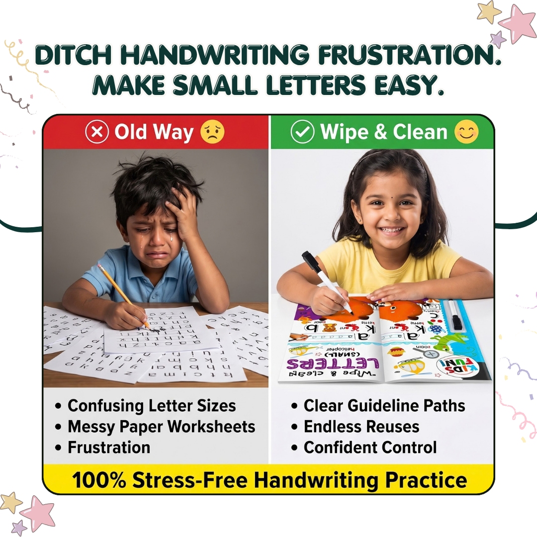 Little Peepers Wipe & Clean Small Letters Activity Book