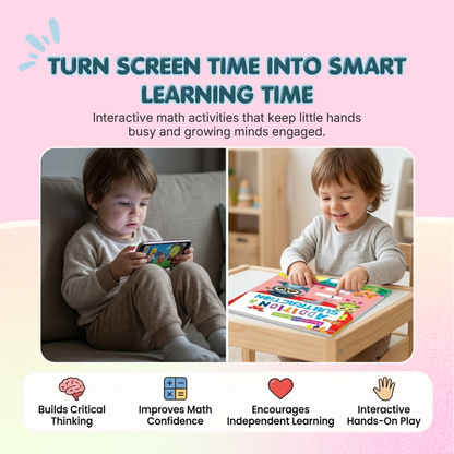 Addition and Subtraction- Slide and See Board Book