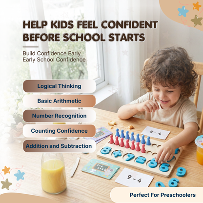 Smart Arithmetic Learning Set | Fun Hands-On Number Learning | Ages 3+