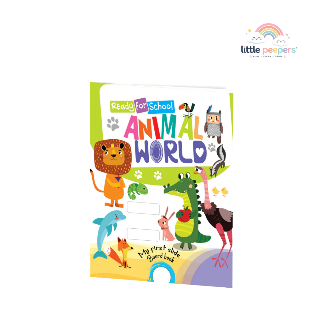 Animal World – Slide and See Board Book