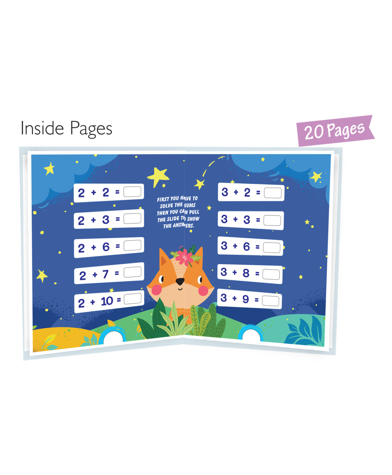 Addition and Subtraction- Slide and See Board Book