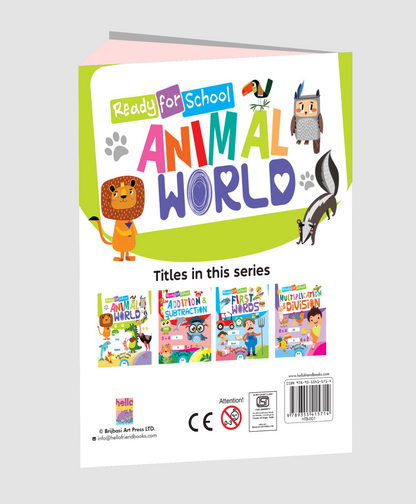 Animal World – Slide and See Board Book