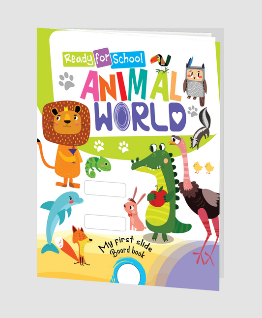 Animal World – Slide and See Board Book