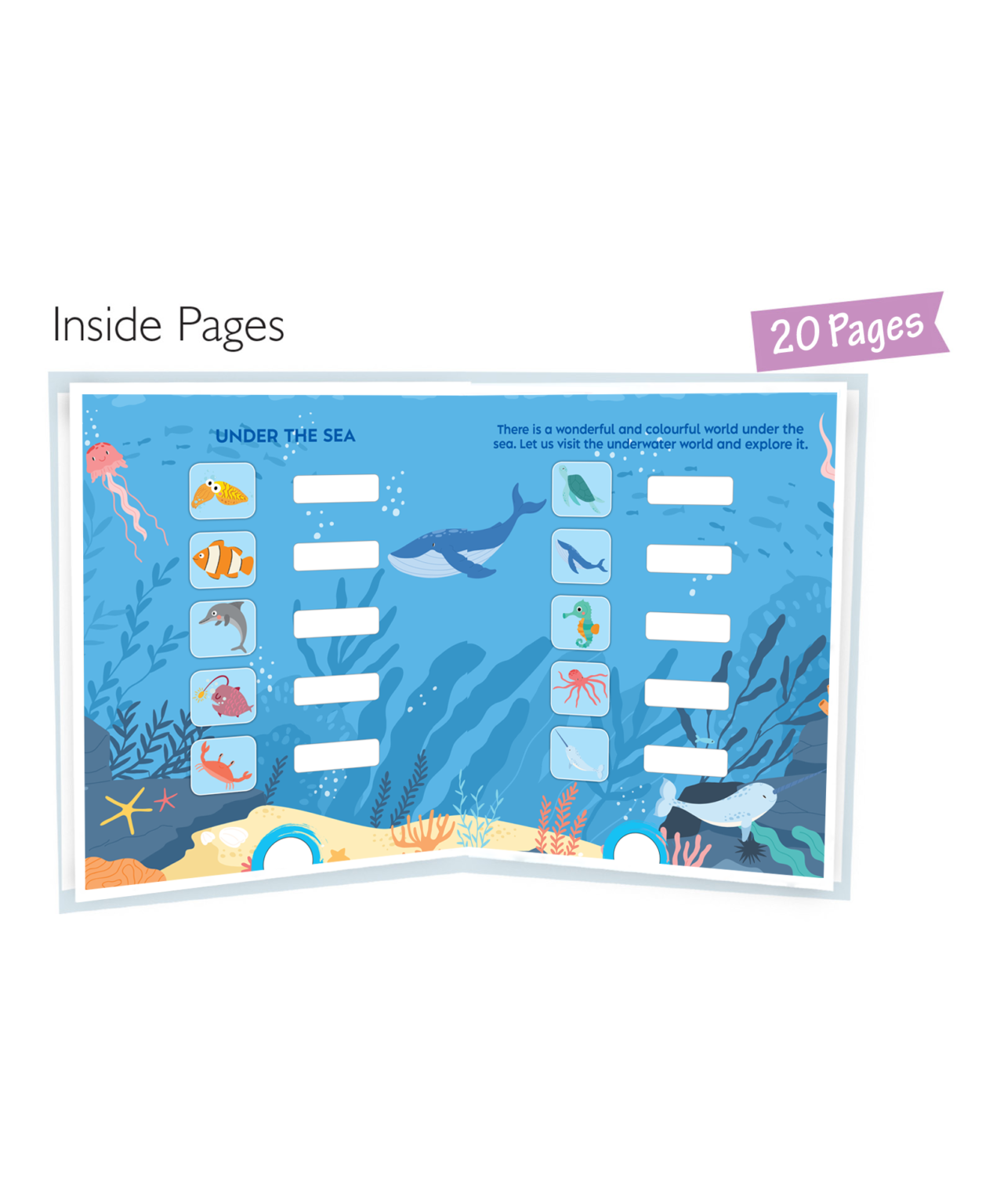 Animal World – Slide and See Board Book