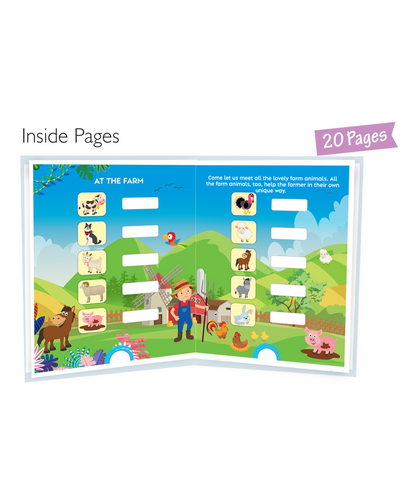Animal World – Slide and See Board Book