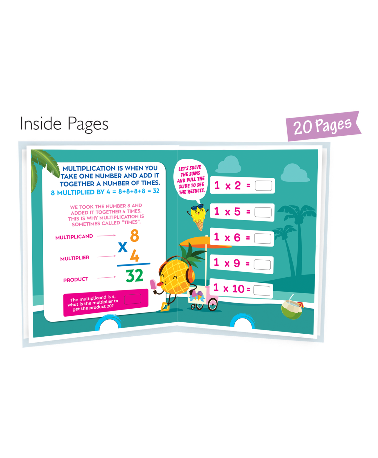 Multiplication & Division – Slide and See Board Book