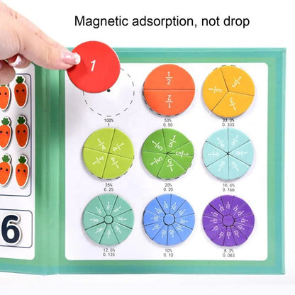 Magnetic Math & Literacy Learning Puzzle Set – Interactive Early Education Kit