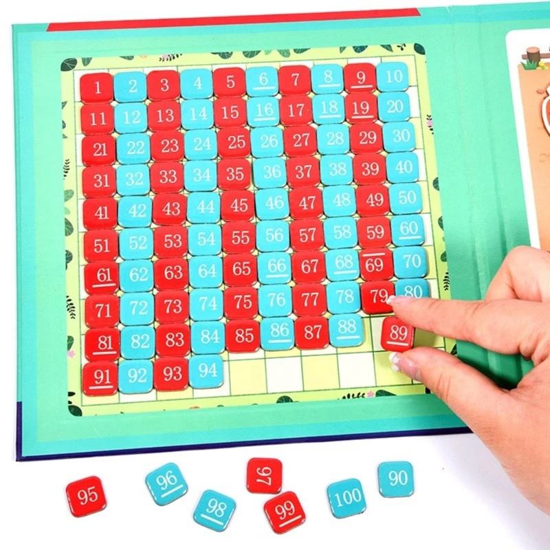 Magnetic Math & Literacy Learning Puzzle Set – Interactive Early Education Kit