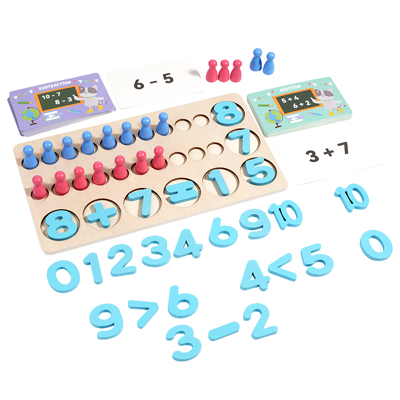Arithmetic Montessori Toy Set – Early Math Learning Kit