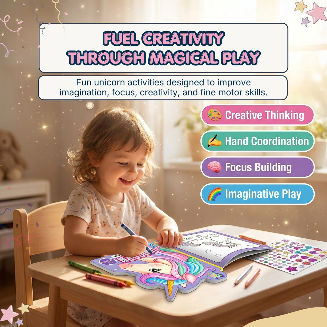 Unicorn Activity Book with Stickers