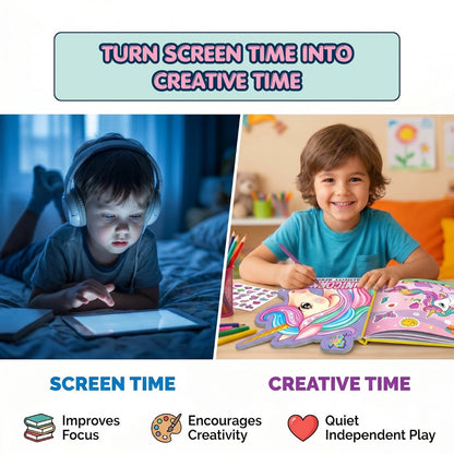 Unicorn Activity Book with Stickers