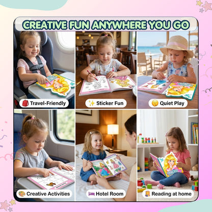 Princess Activity Book with Stickers