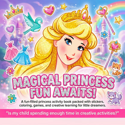Princess Activity Book with Stickers
