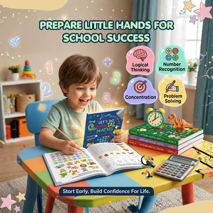 Let's Do Mental Maths – Early Learning Activity Book Set (Levels 1–4)