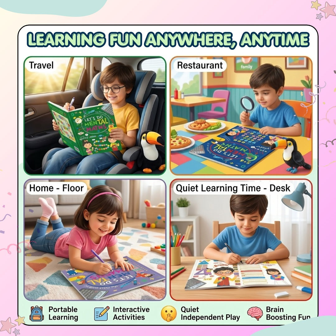 Let's Do Mental Maths – Early Learning Activity Book Set (Levels 1–4)