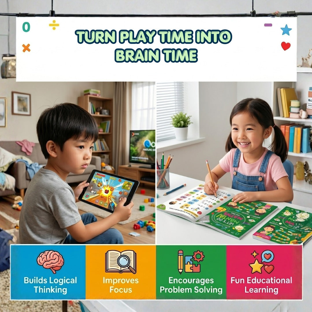 Let's Do Mental Maths – Early Learning Activity Book Set (Levels 1–4)